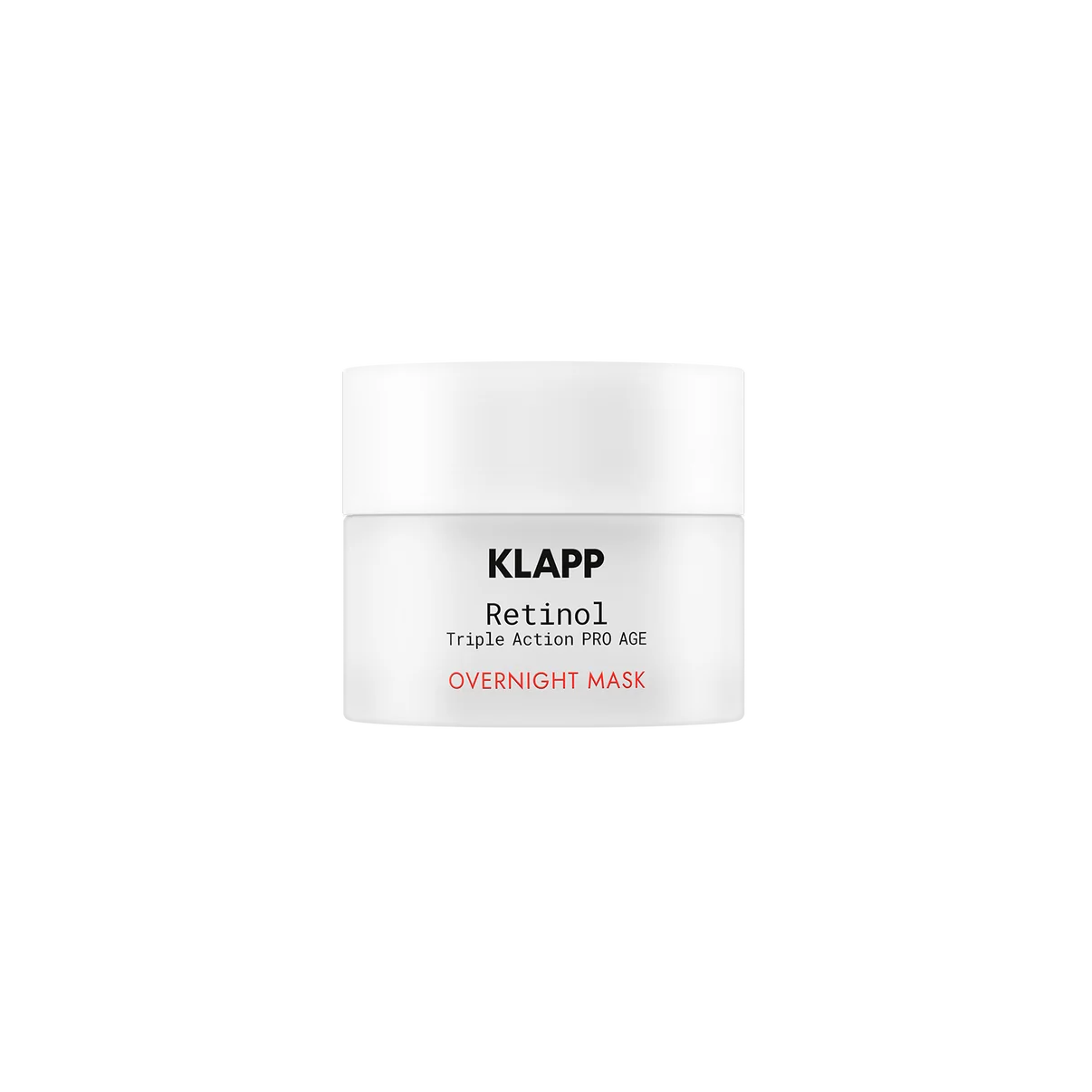 Klapp Retinol Triple Action PRO AGE Overnight Mask, Cremedose